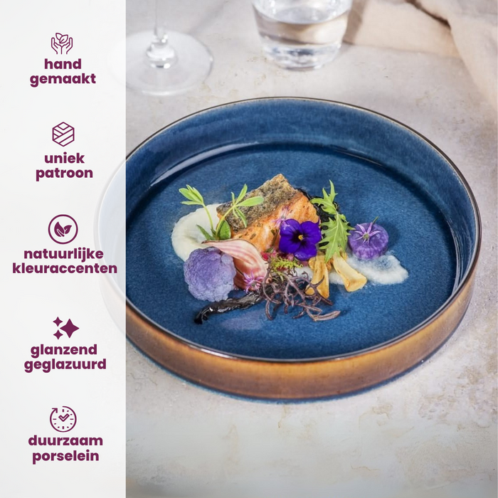 Cosy & Trendy Pizzabord | Onderbord Quintana Blue ø 33 cm