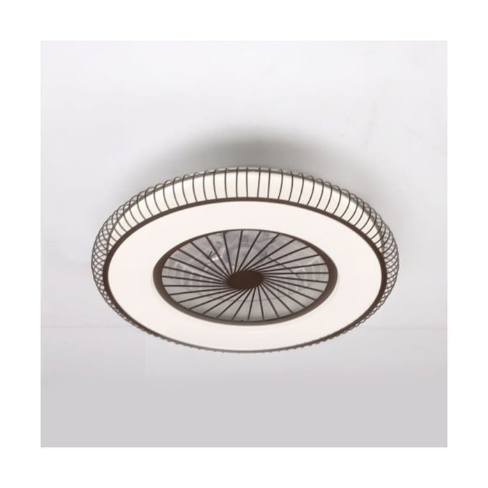 CristalRecord Plafondventilator Mirabel Ø 56 cm brons