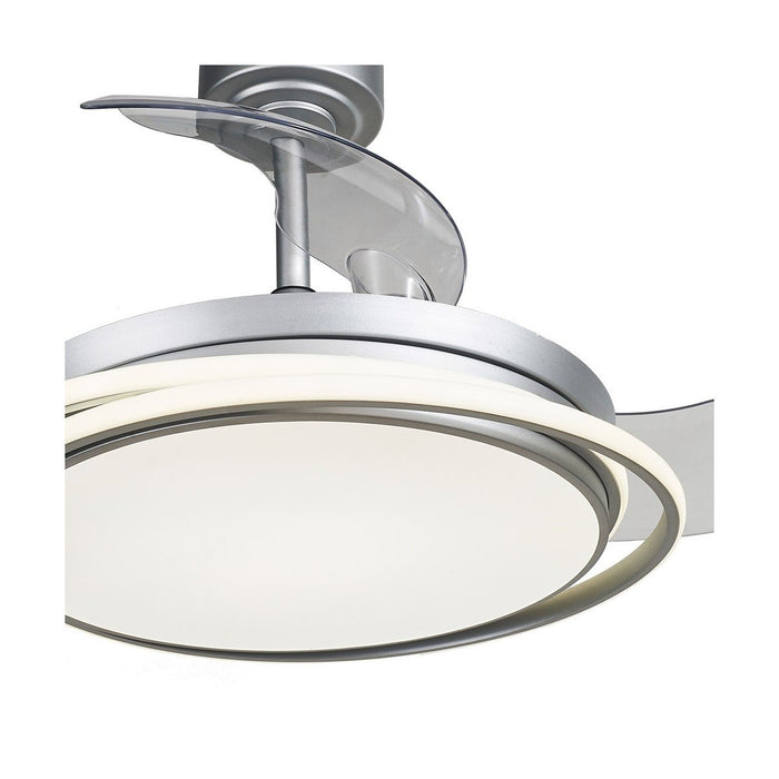 CristalRecord Plafondventilator Antila Ø 106 cm mat chroom