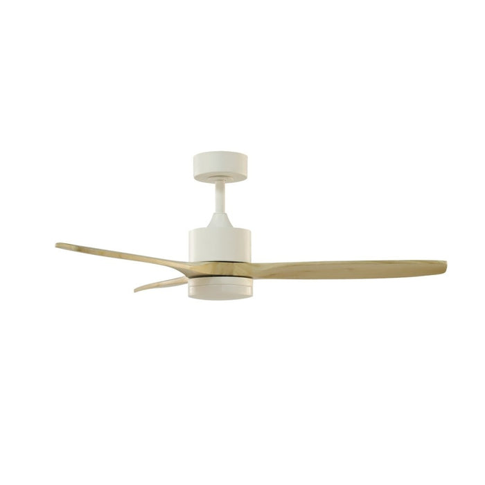 CristalRecord Plafondventilator Terre Ø 107 cm hout wit