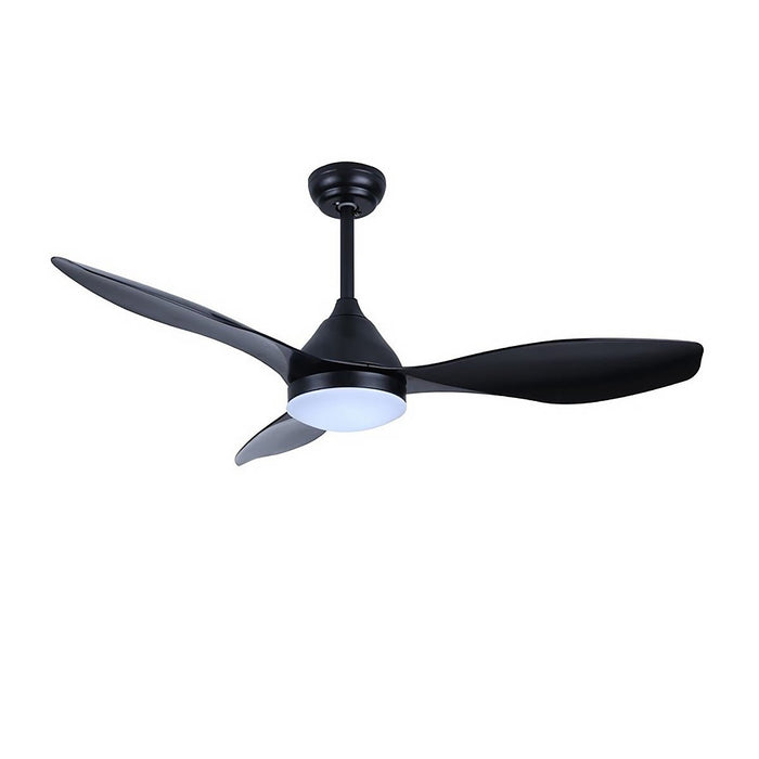 CristalRecord Plafondventilator Stel Ø 120 cm zwart