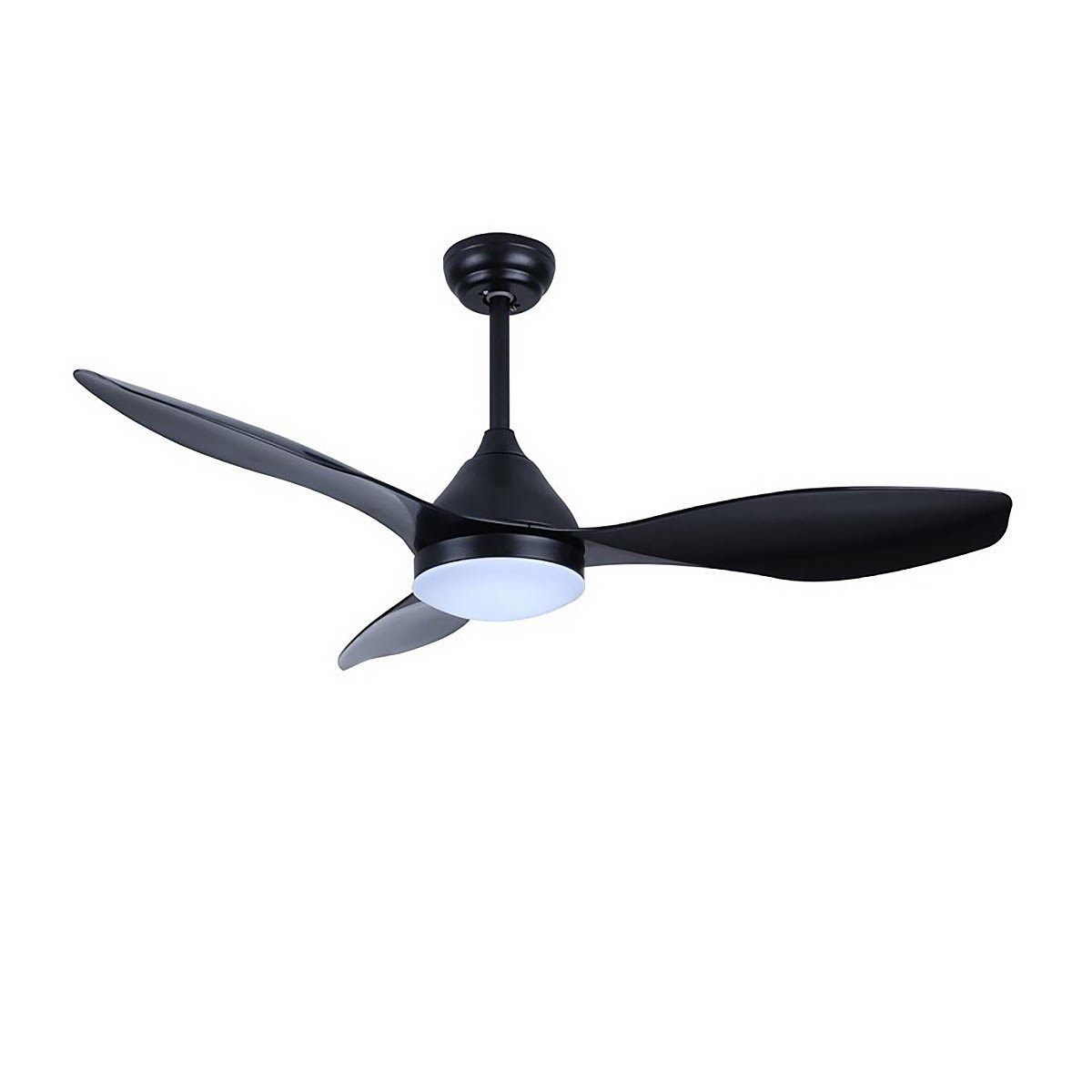 CristalRecord Plafondventilator Stel Ø 120 cm zwart