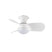 CristalRecord Plafondventilator Epona Mini Ø 64 cm wit