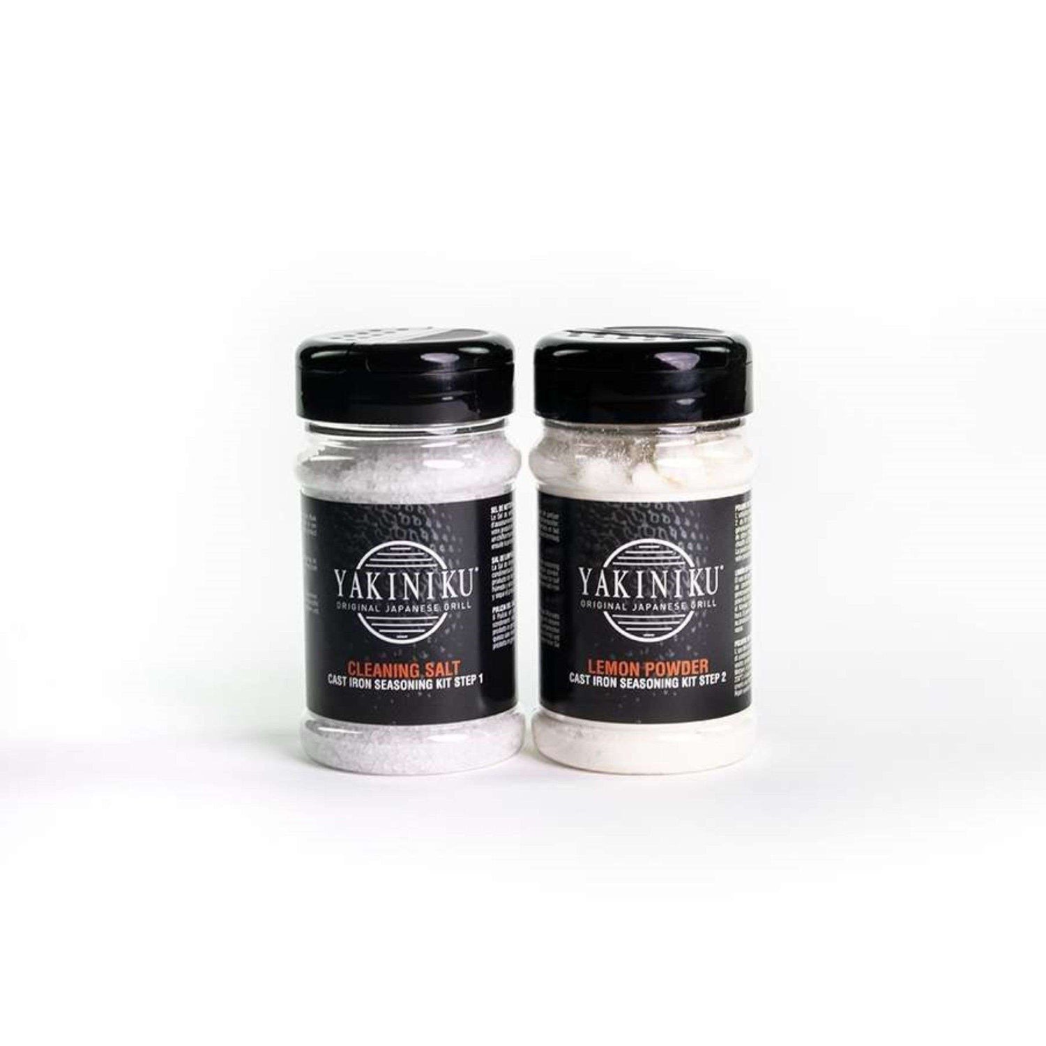 Yakiniku - BBQ Accesoire Gietijzer Seasoning & Cleaning Kit