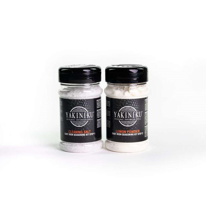 Yakiniku - BBQ Accesoire Gietijzer Seasoning & Cleaning Kit
