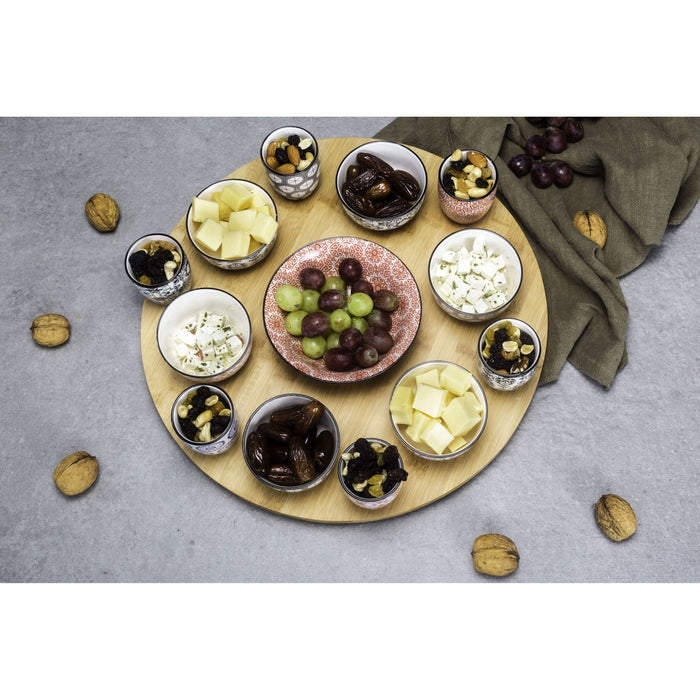 Cosy & Trendy Serveerset (Serveerschaal + Schalen) Delirio 14-delig