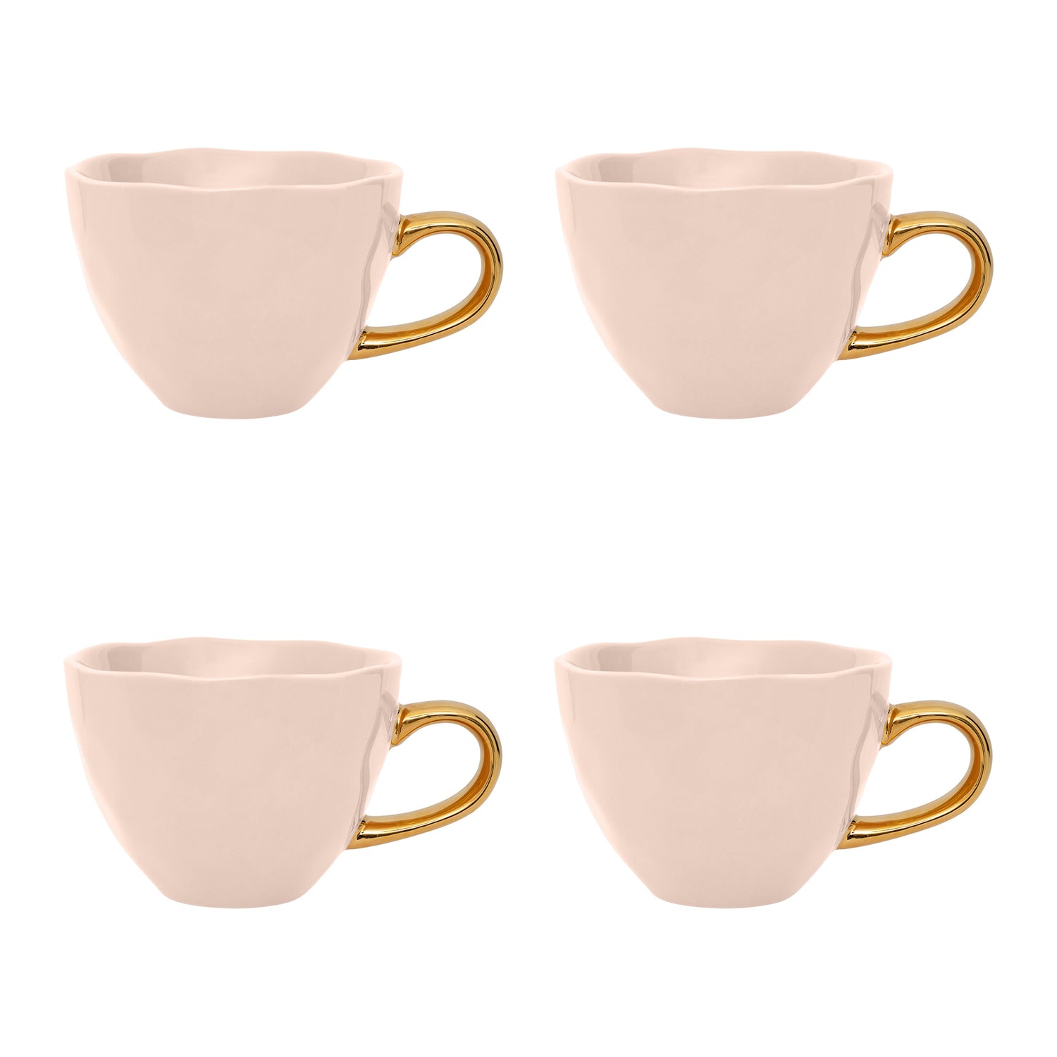 Urban Nature Culture Good Morning Cappuccino / Theekop - Oudroze - 4 st.