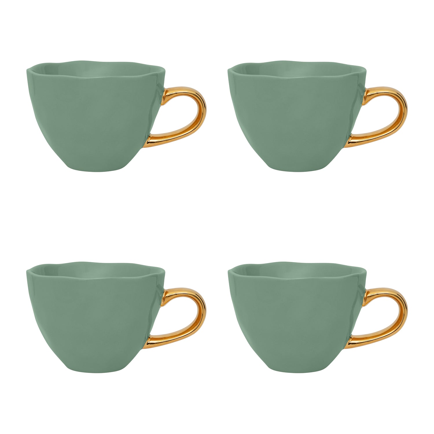 Urban Nature Culture Good Morning Cappuccino / Theekop - Jadesheen - 4 st.