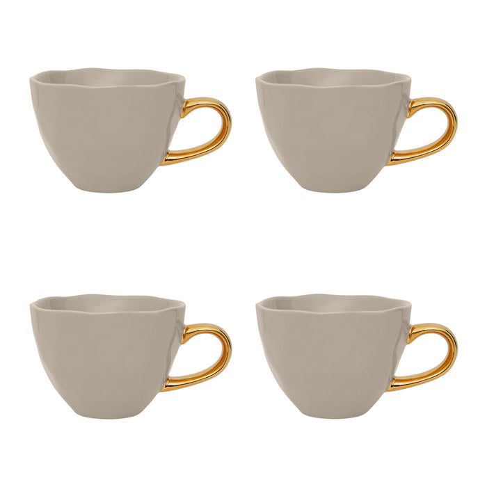 Urban Nature Culture Good Morning Cappuccino / Theekop - Gray Mom - 4 st.