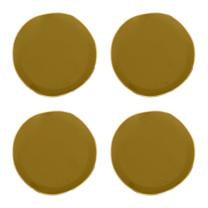 Urban Nature Culture Good Morning Gebaksbord - Amber Green - 4 st.