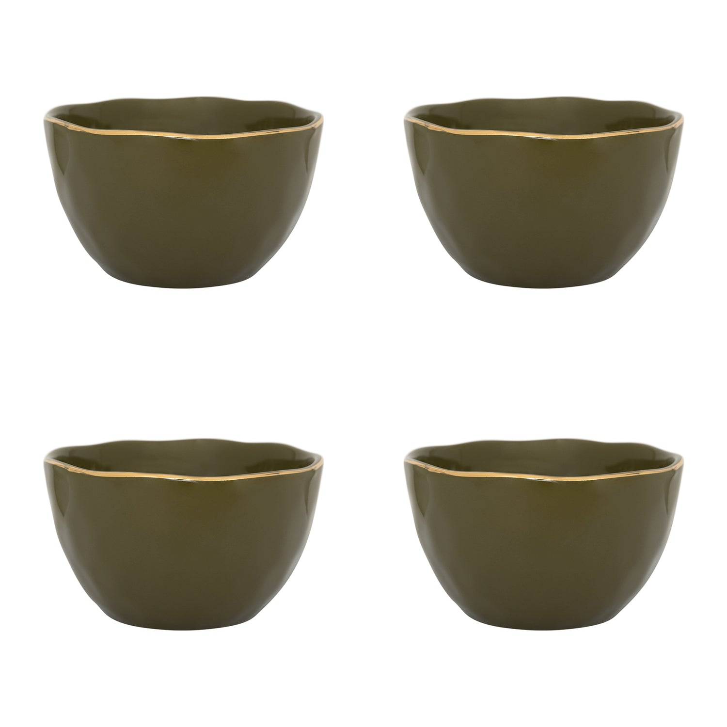 Urban Nature Culture Good Morning Kom Ø 14 cm - Fir Green