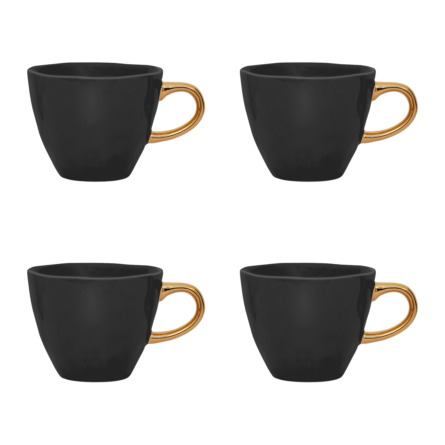 Urban Nature Culture Good Morning Koffiekop - Zwart - 4 st.