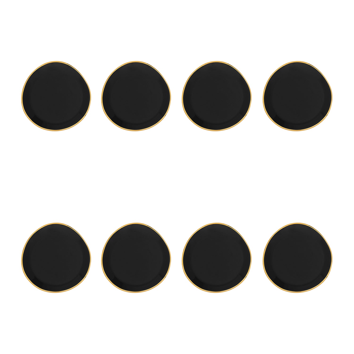 Urban Nature Culture Good Morning Bordje - Zwart - 8 st.