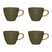 Urban Nature Culture Good Morning Koffiekop - Fir Green - 4 st.