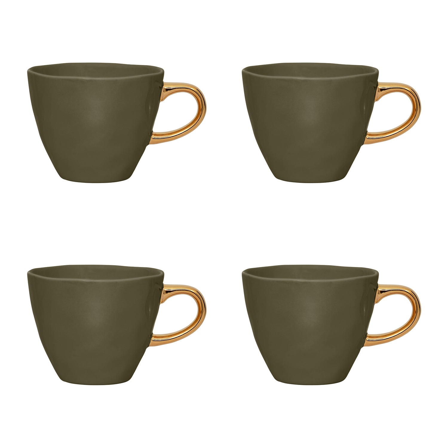 Urban Nature Culture Good Morning Koffiekop - Fir Green - 4 st.