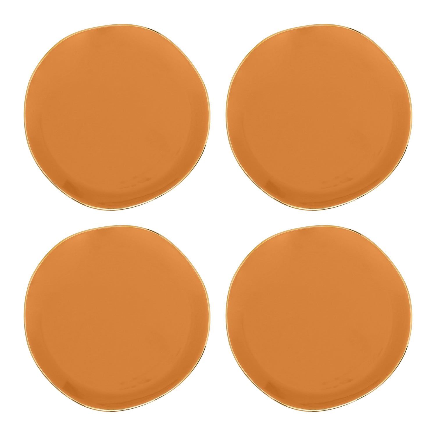 Urban Nature Culture Good Morning Gebaksbord - Caramel - 4 st.