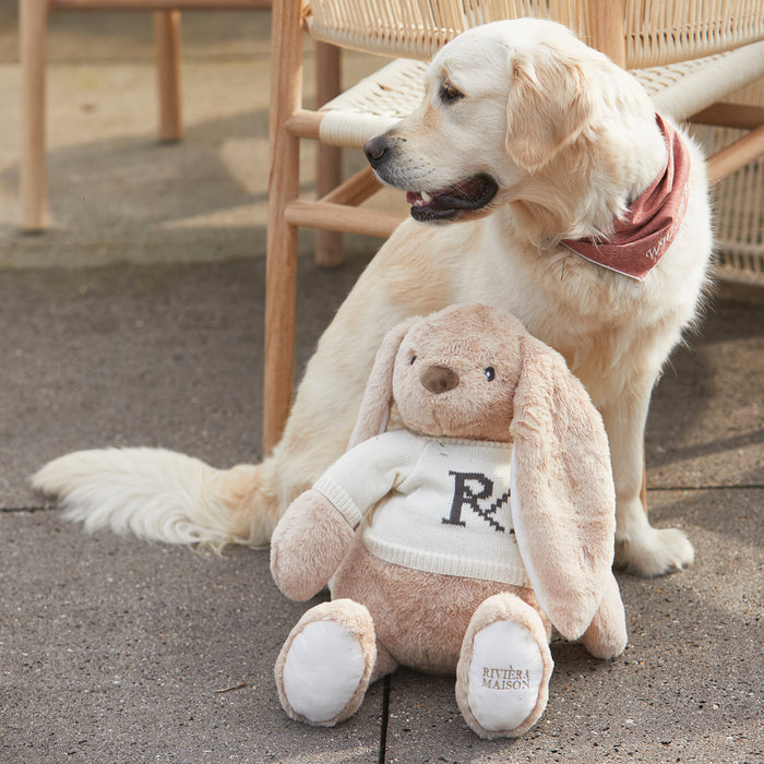 Riviera Maison Knuffel Bruin - RM Paashaas knuffel   - Polyester