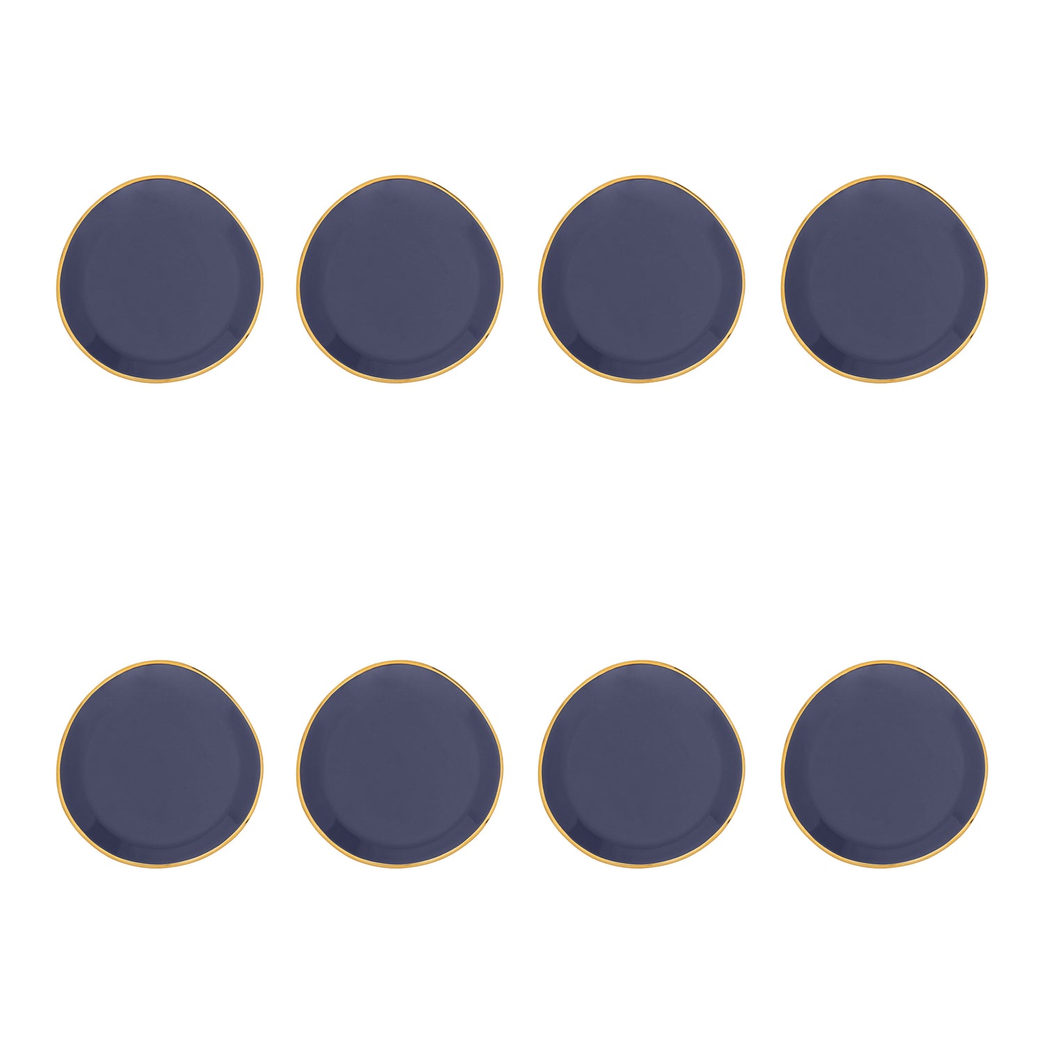 Urban Nature Culture Good Morning Bordje - Purple Blue - 8 st.