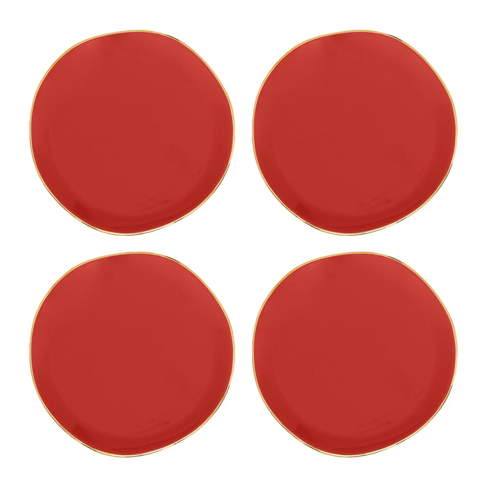 Urban Nature Culture Good Morning Gebaksbord - Raspberry - 4 st.