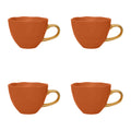 Urban Nature Culture Good Morning Cappuccino / Theekop - Burnt Orange - 4 st.