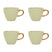 Urban Nature Culture Good Morning Koffiekop - Pale Green - 4 st.
