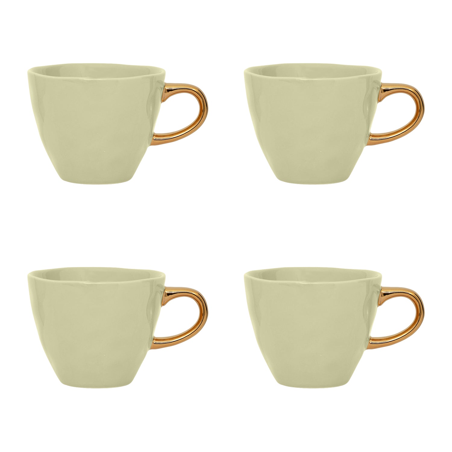 Urban Nature Culture Good Morning Koffiekop - Pale Green - 4 st.