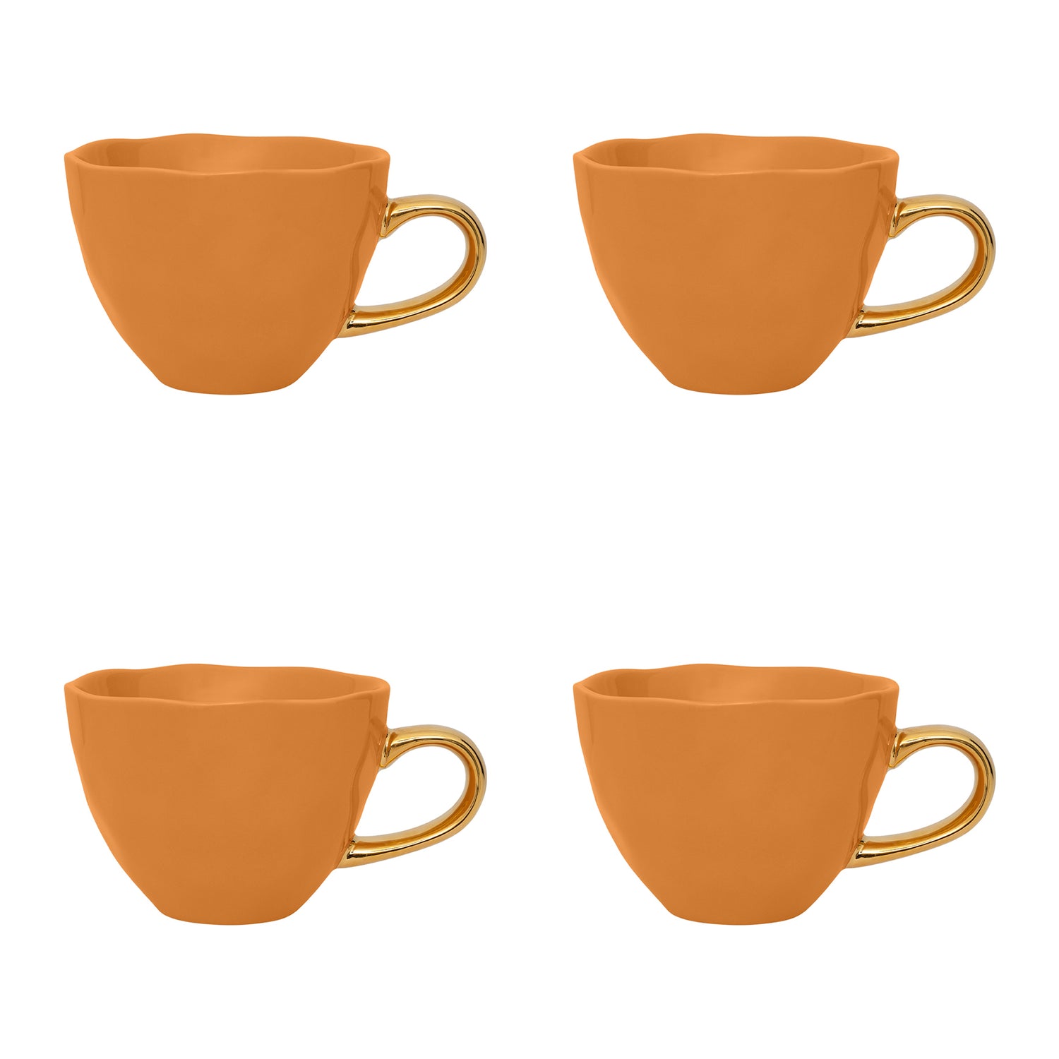 Urban Nature Culture Good Morning Cappuccino / Theekop - Caramel - 4 st.