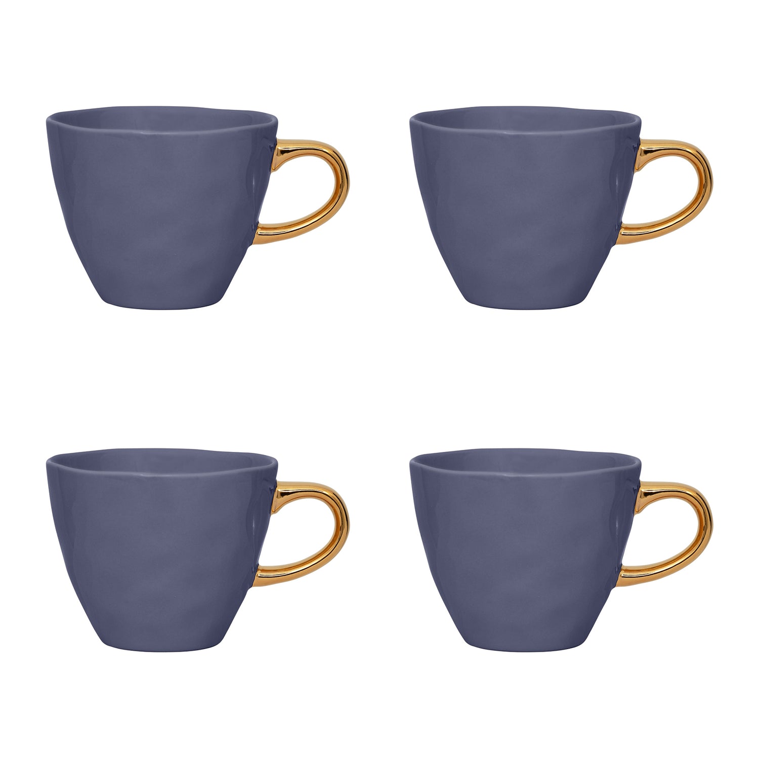 Urban Nature Culture Good Morning Koffiekop - Purple Blue - 4 st.