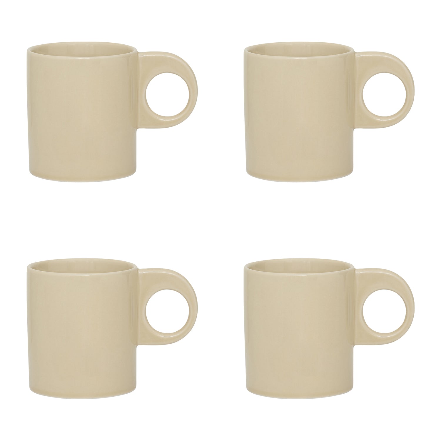 Urban Nature Culture Nissa Mok Pale Khaki - 4 st.