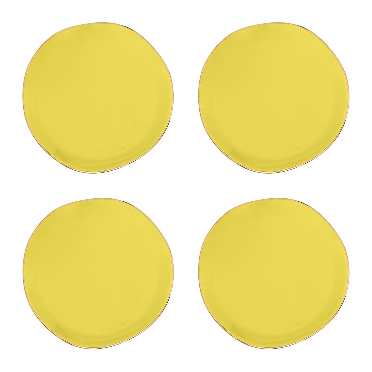 Urban Nature Culture Good Morning Gebaksbord - Limelight - 4 st.