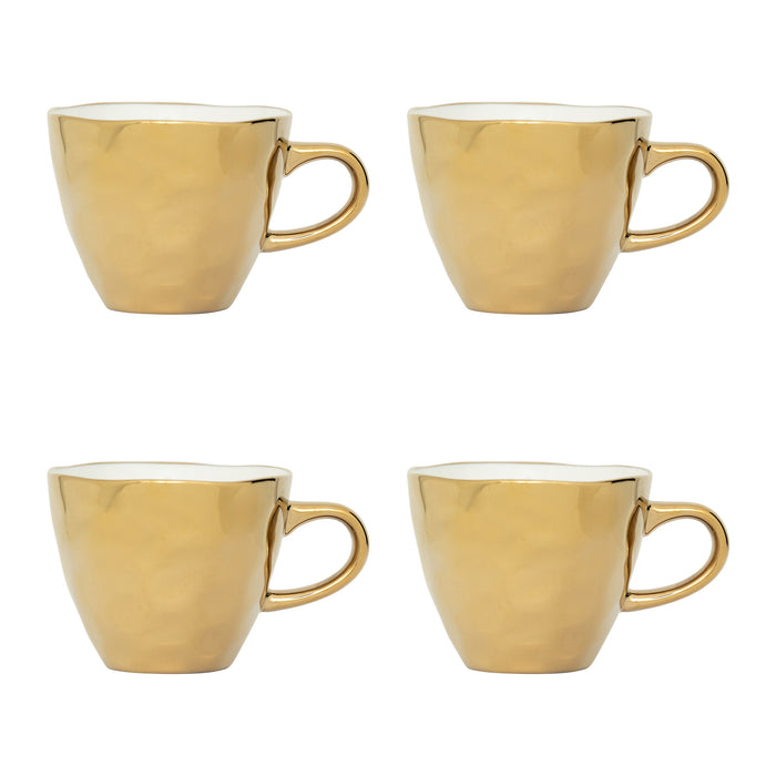 Urban Nature Culture Good Morning Koffiekop - Goud - 4 st.