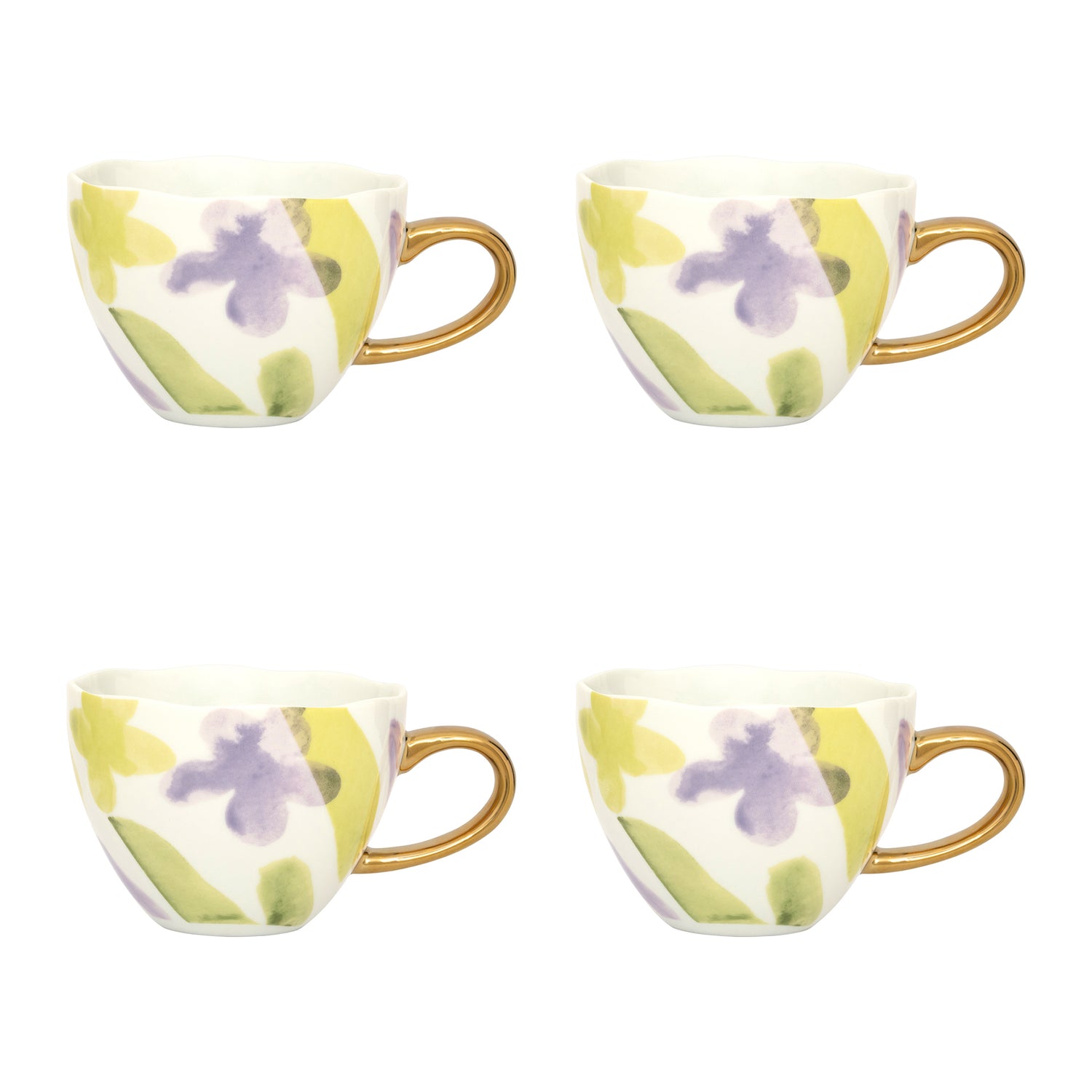 Urban Nature Culture Good Morning Cappuccino / Theekop - Multi - 4 st.