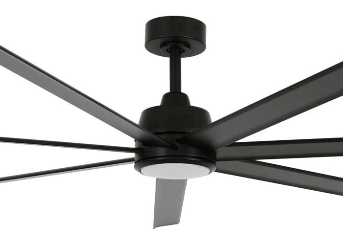 Lucci Air Plafondventilator Atlanta II Zwart XL Ø 183cm 12W Led Incl