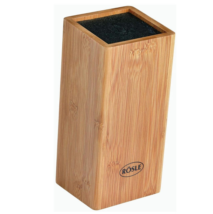 Messenblok, 5 Messen, 1 Schaar, Bamboe - Rösle | Cuisine