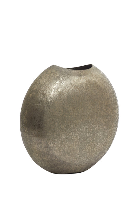 Light & Living Light&living Vaas deco 46x13x44 cm MAZAT metallic groen