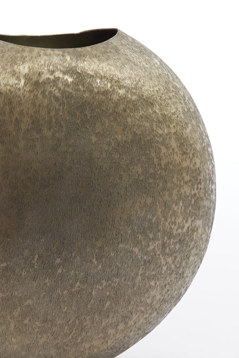 Light & Living Light&living Vaas deco 46x13x44 cm MAZAT metallic groen