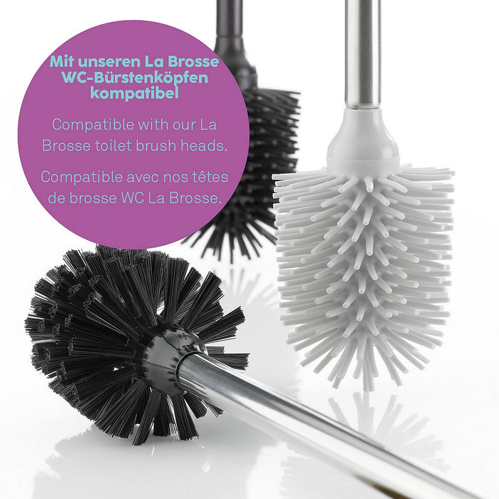 Faber Toiletborstel - Zilver - Kela