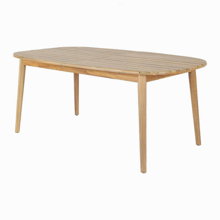 by fonQ Ontario Eettafel Uitschuifbaar - 180/240 x 100 cm - Acaciahout