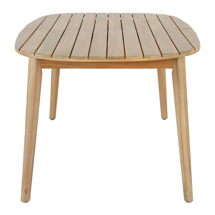 by fonQ Ontario Eettafel Uitschuifbaar - 180/240 x 100 cm - Acaciahout