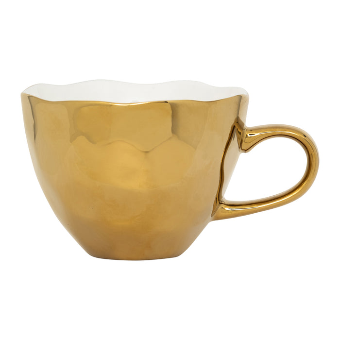 Urban Nature Culture Good Morning Cappuccino / Theekop - Goud - 4 st.