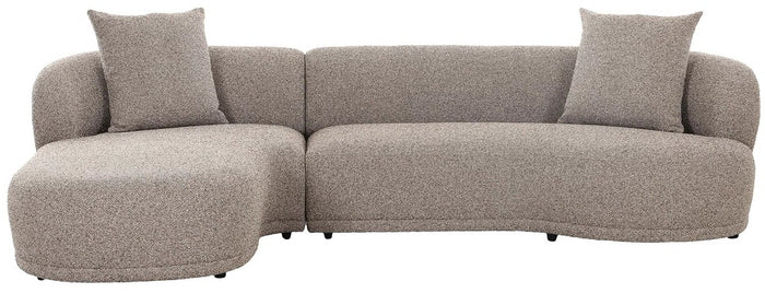 House Nordic - Chaise Longue Bank Links - Bruin - Kingston