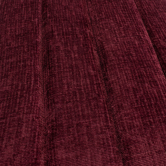 Giga Meubel - Halbankje Burgundy Stof - 99x38x46cm - Sera