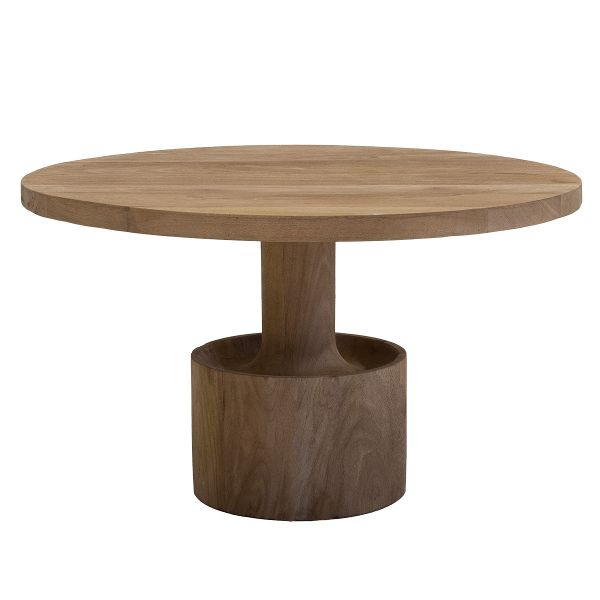 Giga Meubel - Salontafel Rond 70cm - Naturel Mangohout - Stacy