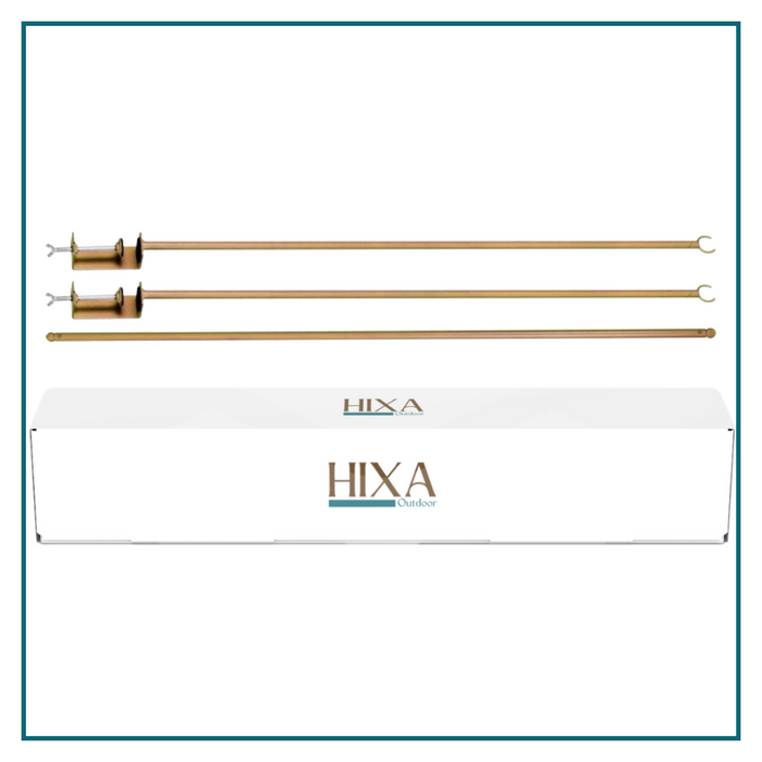 HIXA Decoratieframe Tafelklem Decoratie Goud Verstelbaar 135 tot 25...