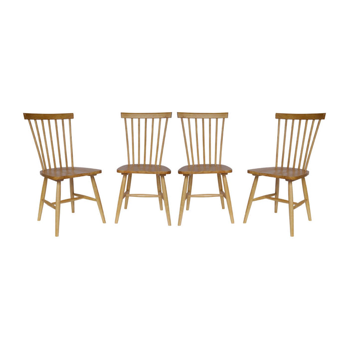 sweeek - Hevea houten stoel (set van 4)