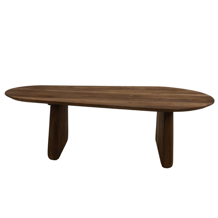 Giga Meubel - Salontafel Bruin Mangohout - 120x65x35cm - Femke