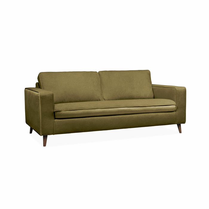 sweeek - 3-zits slaapbank met matras van 12 cm - Made in France