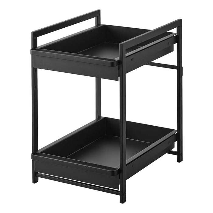 Yamazaki Keukenkast Organizer - 2 niveaus - Tower - Zwart