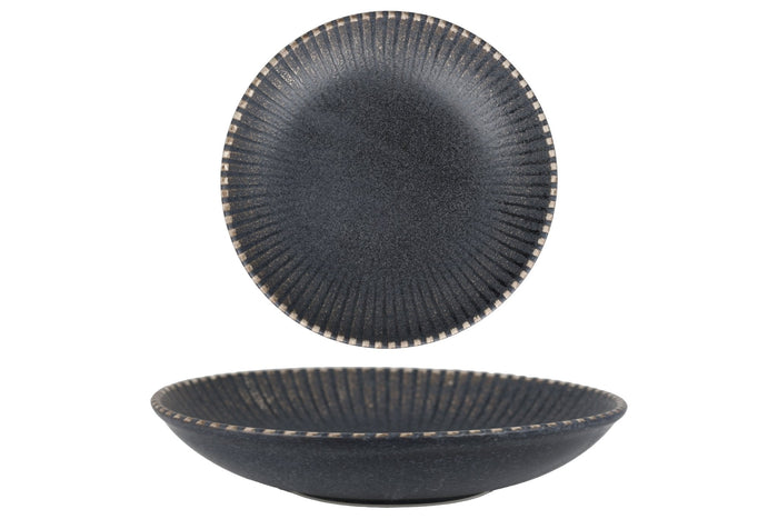 ID Fine Diep bord - Reckless - Porselein - 22 cm (700cc) - set van 6