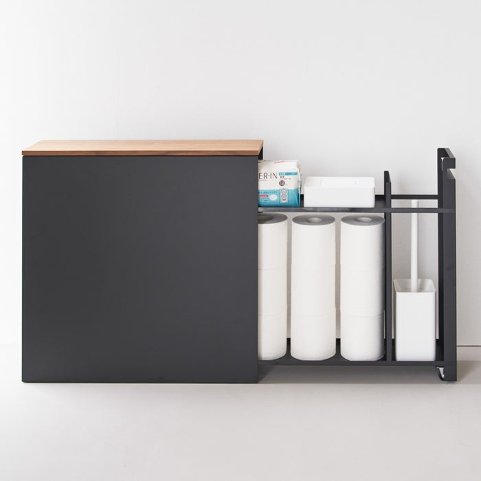 Yamazaki Badkamer Opbergrek - Tower - Zwart